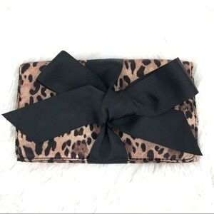 WHITE HOUSE BLACK MARKET Leopard Print Jewelry Travel Organizer